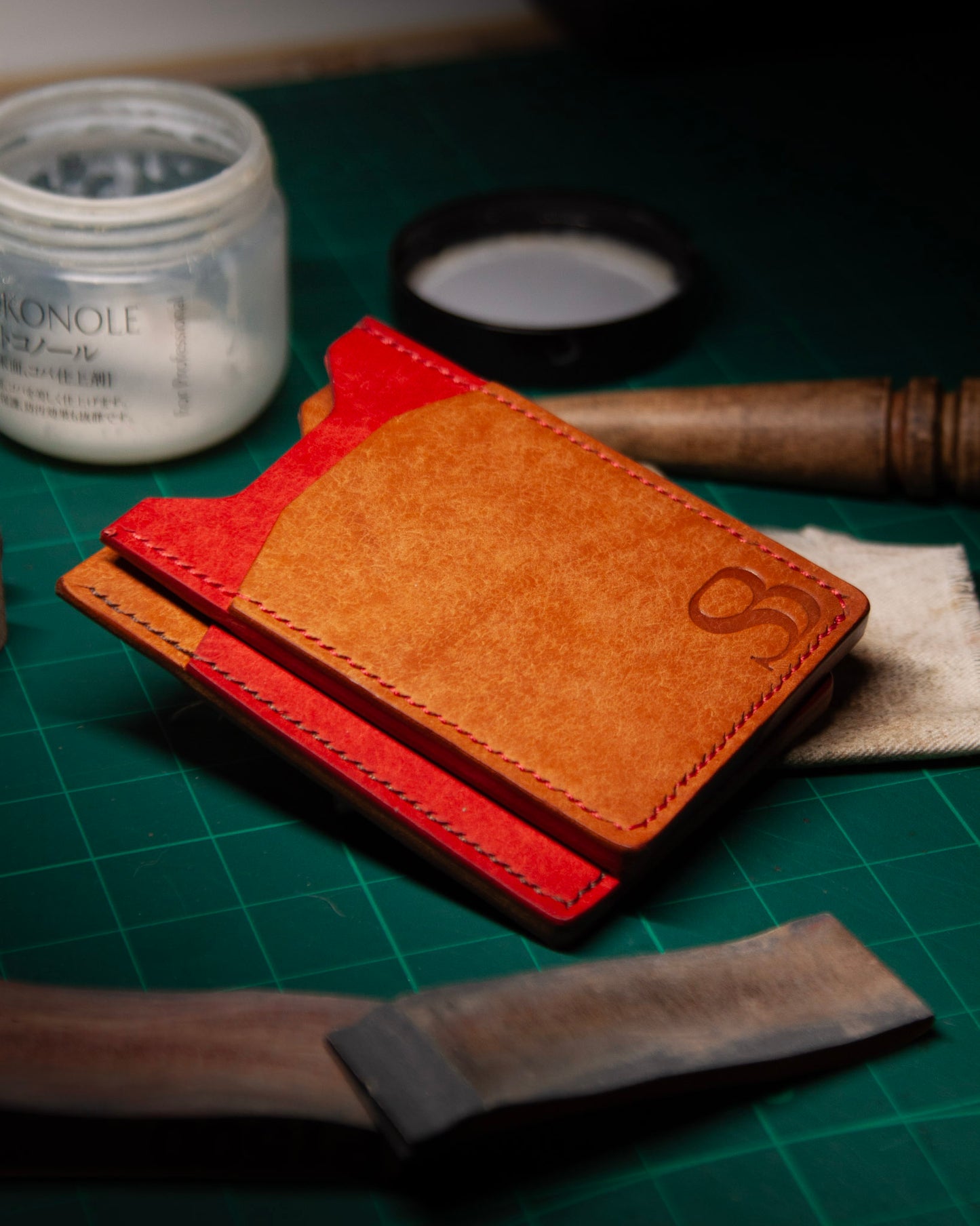 Minimal Card Holder | Minimalist Leather Wallet | EDC