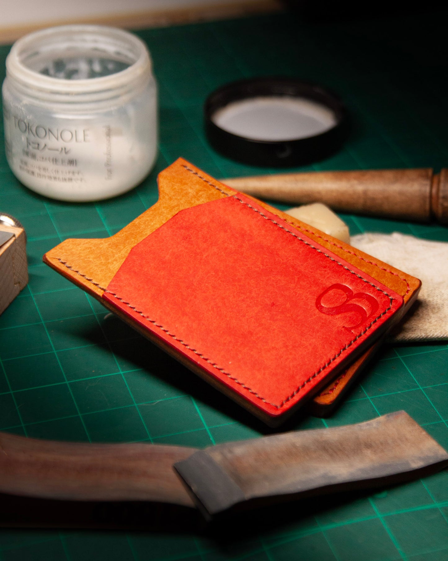 Minimal Card Holder | Minimalist Leather Wallet | EDC